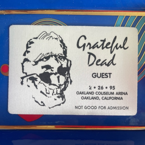 Backstage Pass Grateful Dead 2/26/1995 - Picture 1 of 2
